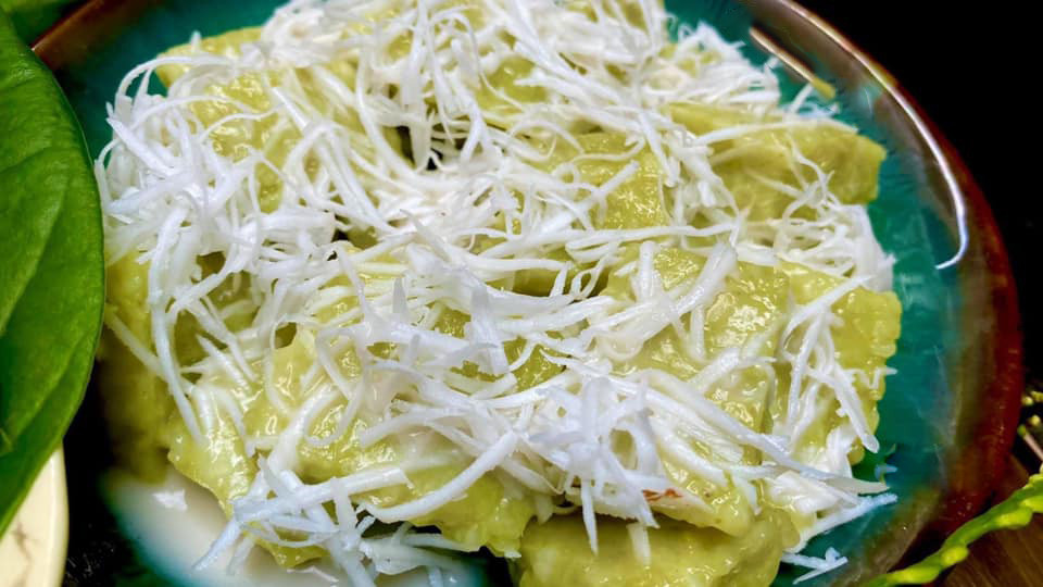 Cốm xào dừa Cốm xào dừa