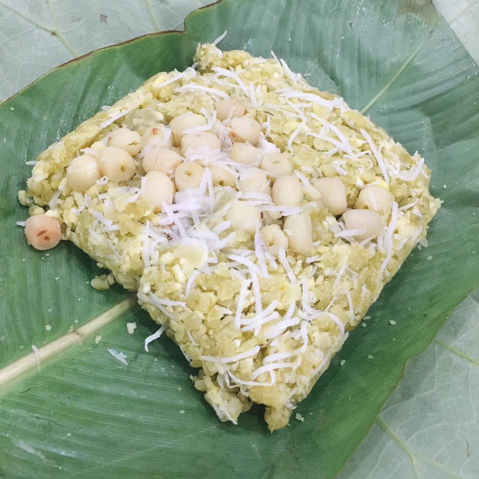 Xôi cốm hạt sen thơm ngon Xôi cốm hạt sen thơm ngon