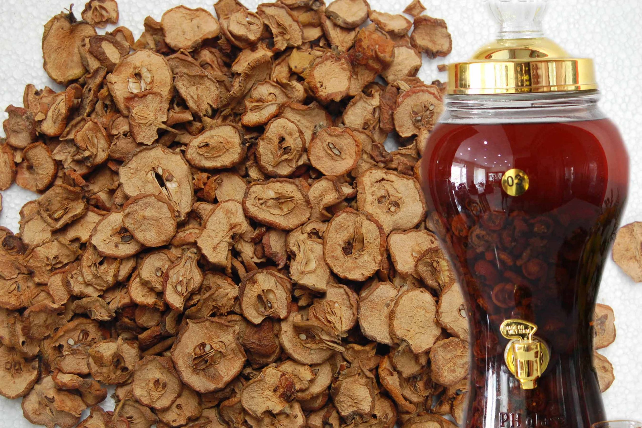 cách ngâm rượu táo mèo sạch