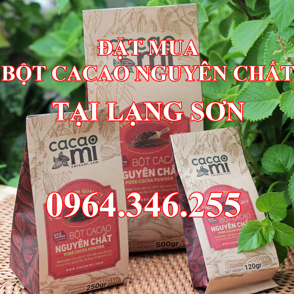 Địa chỉ bán bột cacao nguyên chất tại Lạng Sơn