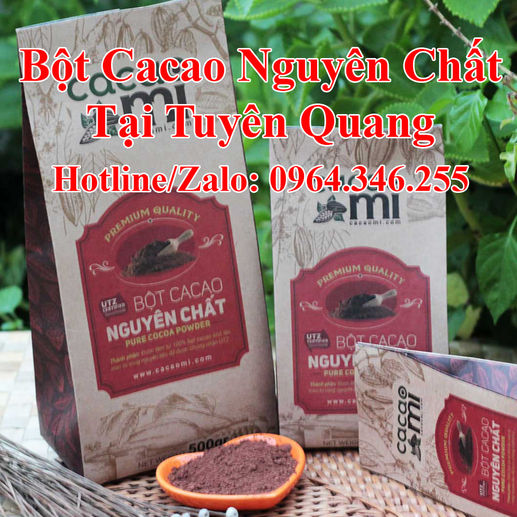 Địa chỉ bán bột cacao nguyên chất tại Tuyên Quang 