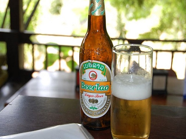 giá bia Lào vàng