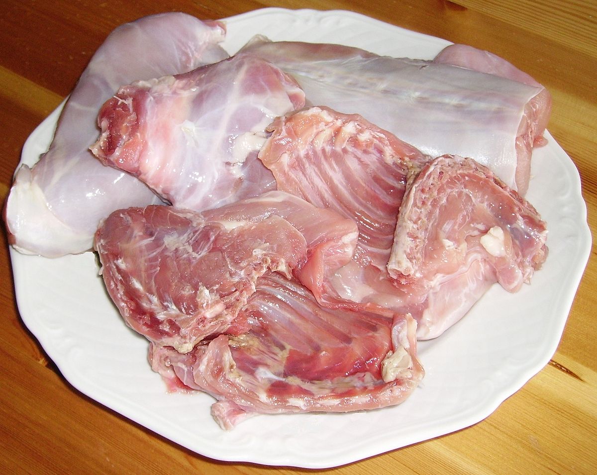 thịt thỏ tươi ngon