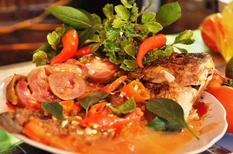 Quả chay nấu canh chua