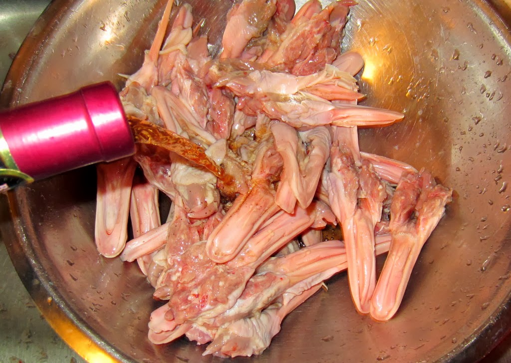 Hướng dẫn rã đông lưỡi vịt