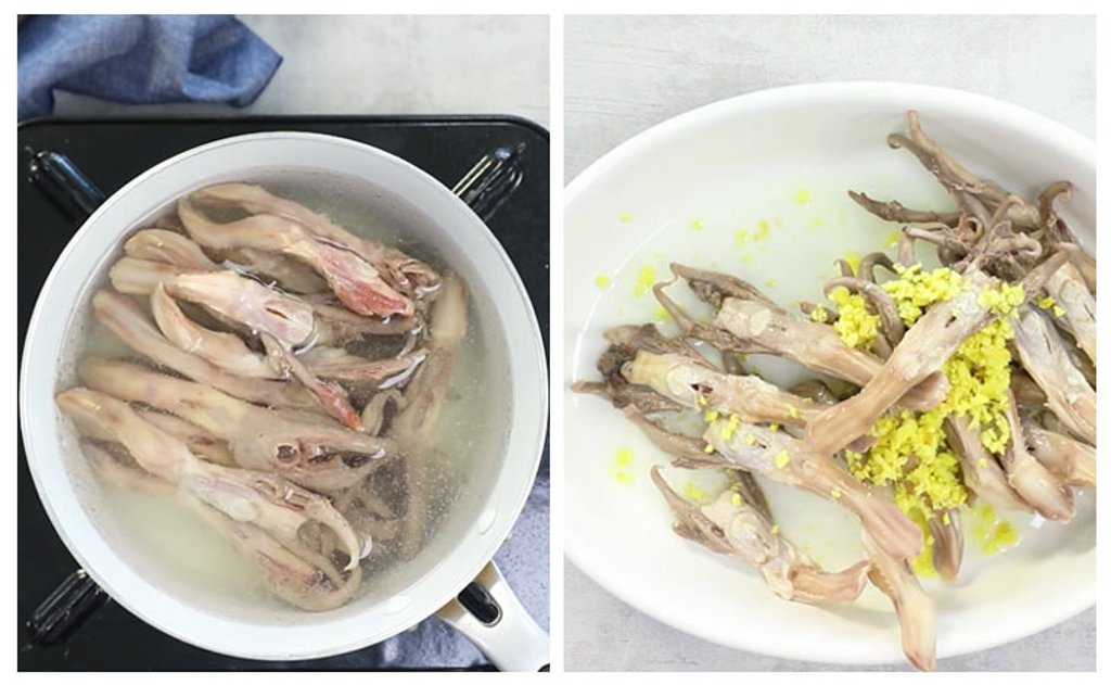 Hướng dẫn sơ chế lưỡi vịt hết mùi hôi