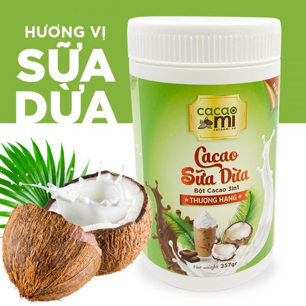 Cách bảo quản Bột cacao sữa dừa