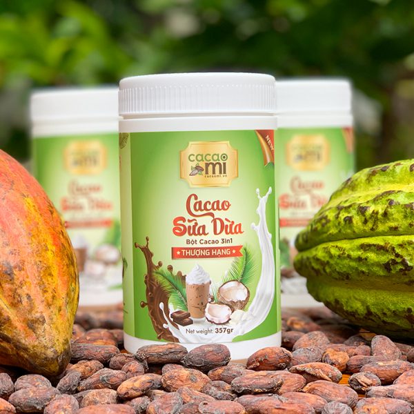 Công dụng của bột cacao sữa dừa