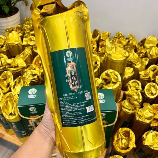 Quy trình ngâm ủ Rượu Mao Đài ống tre 