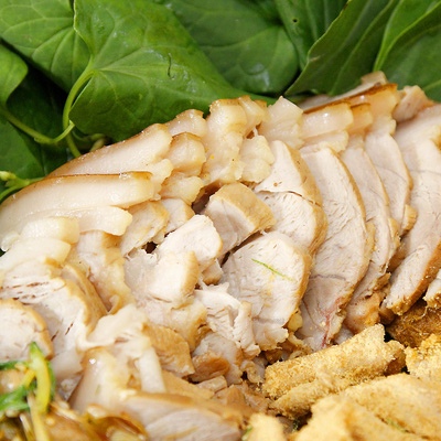 Món thịt lợn hấp