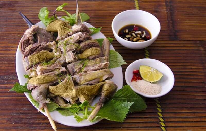 Cách làm món vịt trời hấp sả