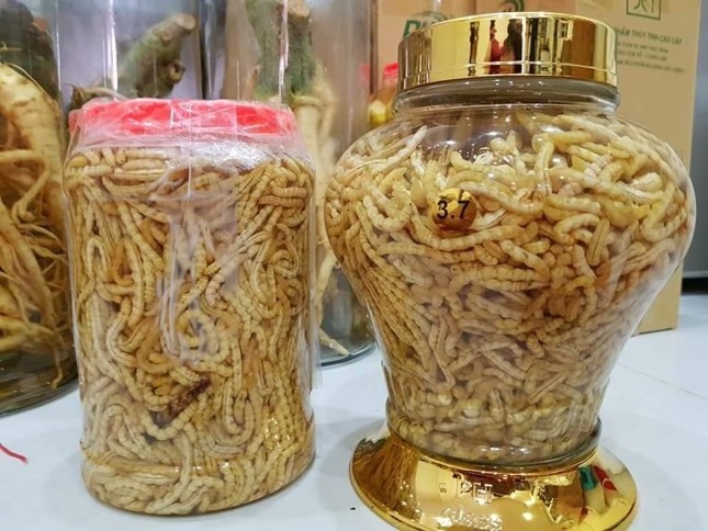 Ngâm sâu chít với rượu