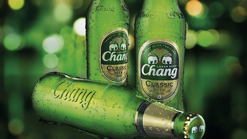 Biểu tượng của thương hiệu bia Chang