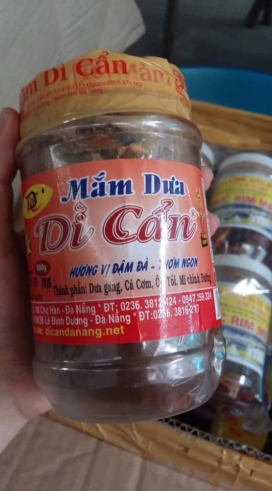Mắm dưa cà Dì Cẩn - Đặc sản nổi tiếng đất cố đô
