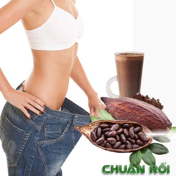 giảm cân bằng bột cacao nguyên chất