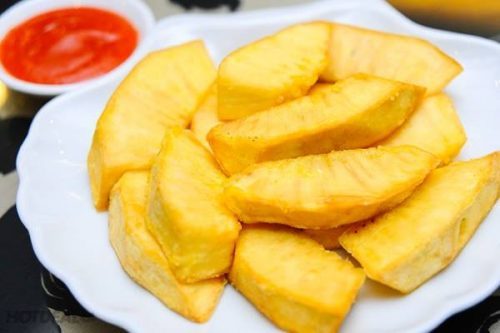 Sake tẩm bột chiên