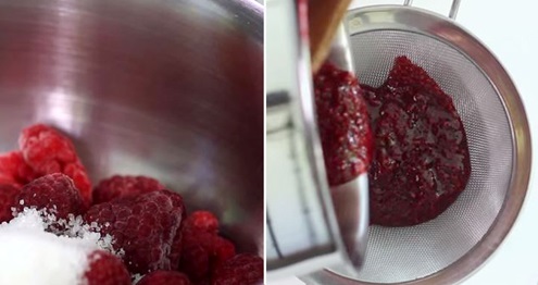 Cách làm món tráng miệng chocolate phúc bồn tử