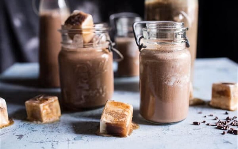 Hướng dẫn làm sữa hạnh nhân cacao