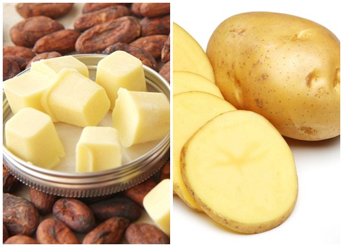 Hỗn hợp bơ cacao và khoai tây